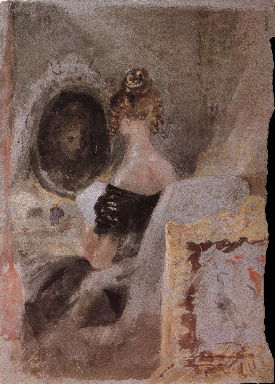 Joseph Mallord William Turner Woman in the black